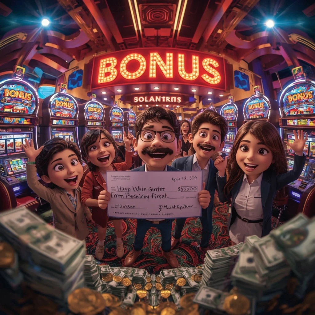 bonus dans les mains de l'homme au casino GRANSINO CASINO