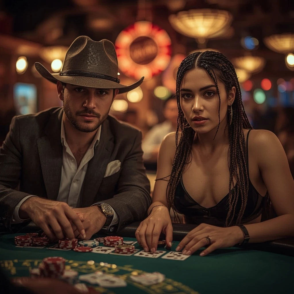 photo de deux joueurs de poker GRANSINO CASINO